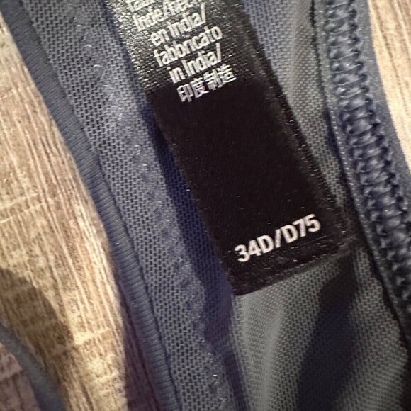 VICTORIA SPORT VICTORIA SECRET GRAY WOMENS SPORTS BRA 34D - Picture 3 of 7